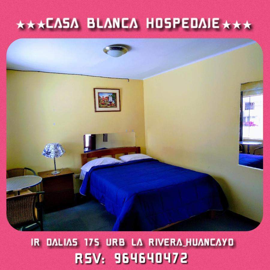 Casa Blanca Hospedaje Huamancaca Exterior foto
